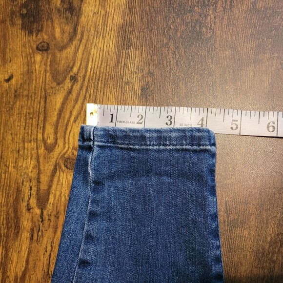 J Jill Jeans Sz 8 Legging 5 Pocket Mid Rise Medium Dark Wash Comfort Stretch - Picture 9 of 10